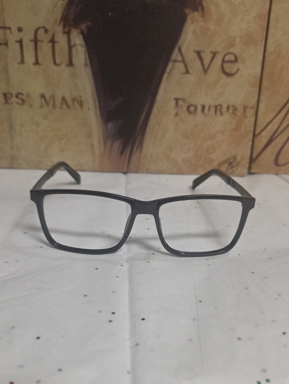 Dior Black Rectangle Eyeglass Frames ONLY